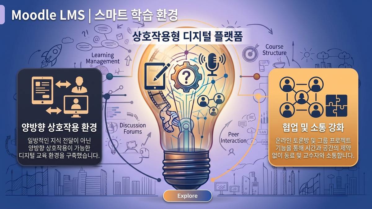 Moodle LMS — 스마트 학습 환경